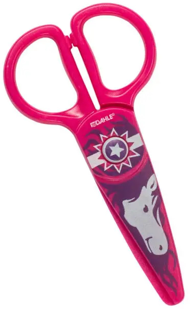 Dahle 54675 Kids Tijeras Infantiles 12cm para los mas Pequeños. Rosa