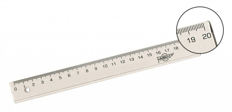 PACK 20 Reglas escolares de 20cm ECONOMICA