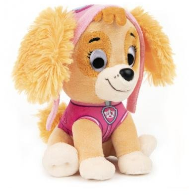 Imagen extra PATRULLA CANINA PELUCHE 15CM SKYE