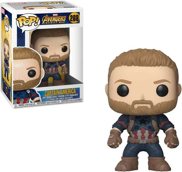 Funko Pop Marvel Avengers Infinity War Capitan America