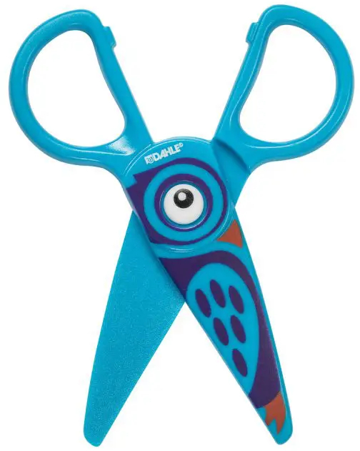 Imagen extra Dahle 54676 Kids Tijeras Infantiles 12cm para los mas Pequeños. Azul