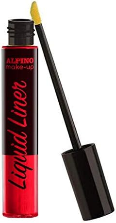 Imagen extra Alpino Make-up Liquid Liner Pack con 2 Botes de Maquillaje Liquido con Aplicador. Azul y Rojo