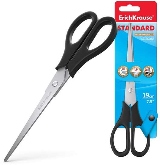 Erichkrause Tijeras Standard. Negro