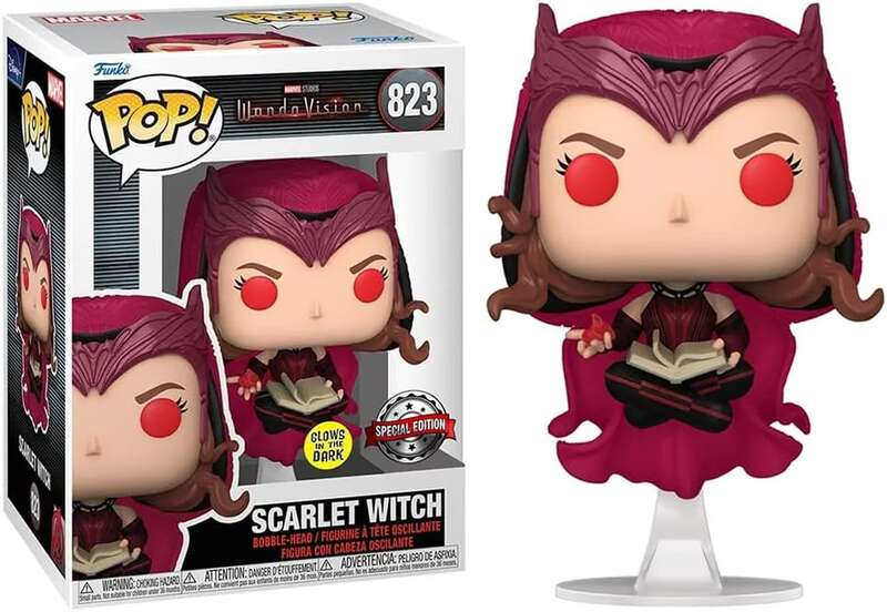 Funko Pop Marvel WandaVision Scarlet Witch Ed. Glows in the Dark