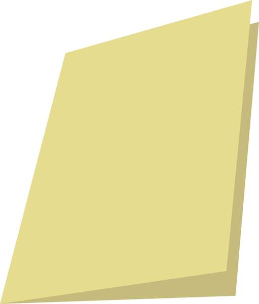 Paquete de 50 subcarpetas de 180gr FOLIO Amarillo