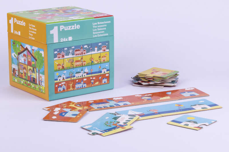 Imagen extra Apli Puzles Educativos 24 Piezas de 7x7cm