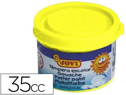 Tempera Jovi amarillo limon 35ml