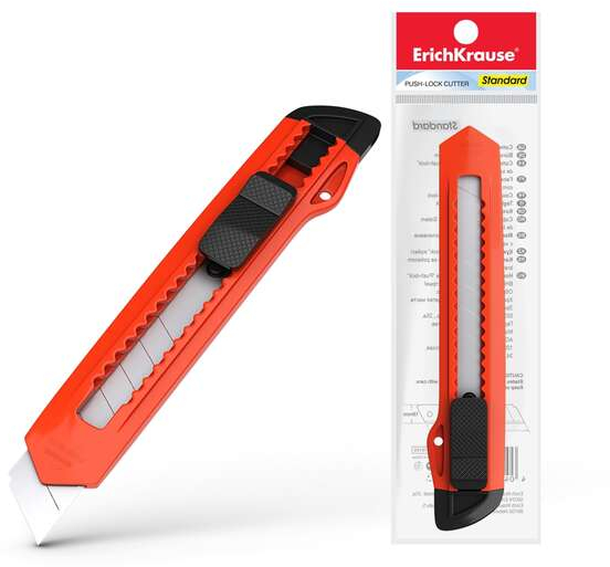 Imagen extra Cuter Plastico Standard 18mm ECONOMICO.  Cutter cortador