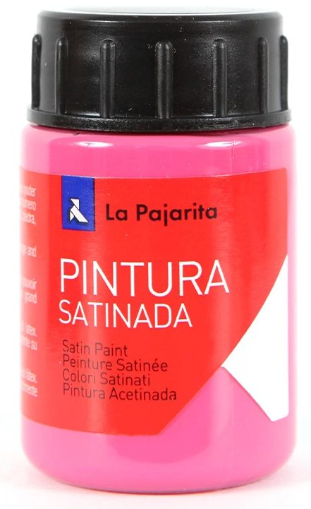 Imagen extra Pintura acrilica L-24 Magenta 35ml La Pajarita Latex satinada