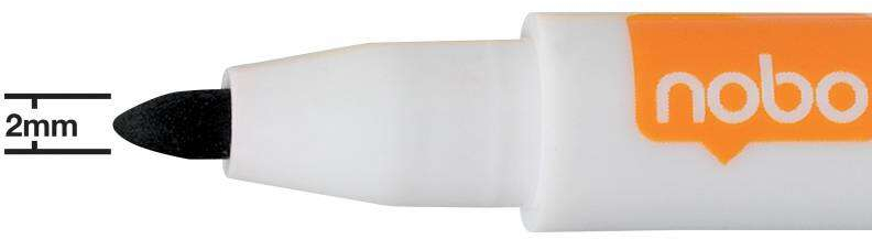 Imagen extra PACK 6 Mini Rotuladores de Pizarra con Tapa Magnetica (punta 2mm)