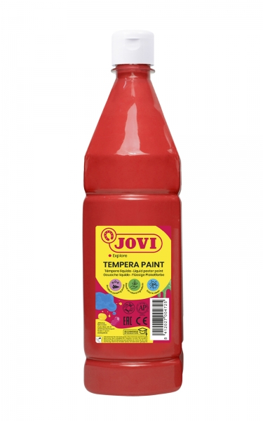 TEMPERA LIQUIDA JOVI ESCOLAR 1000 ML BERMELLON