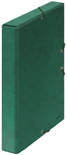 Caja Carpeta de Proyectos de 3cm de lomo. Verde