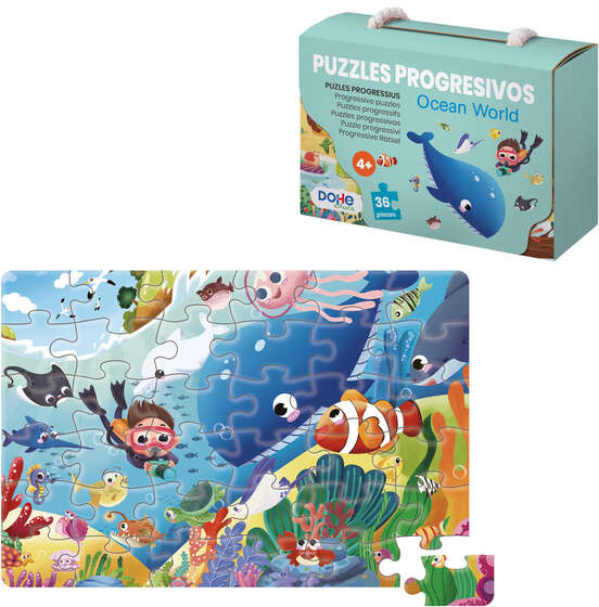 Dohe Puzzle Educativo para Niños 36 Piezas