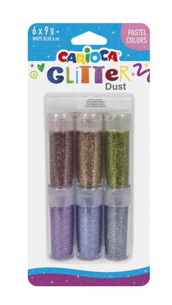 Imagen extra Carioca Glitter Dust Pack de 6 Colores