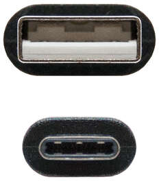 Imagen extra Nanocable Cable USB-C 2.0 Macho a USB-A Macho 0.50m