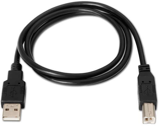 Imagen extra Aisens Cable USB 2.0 Impresora - USB-A Macho a USB-B Macho - 4.5m - Negro