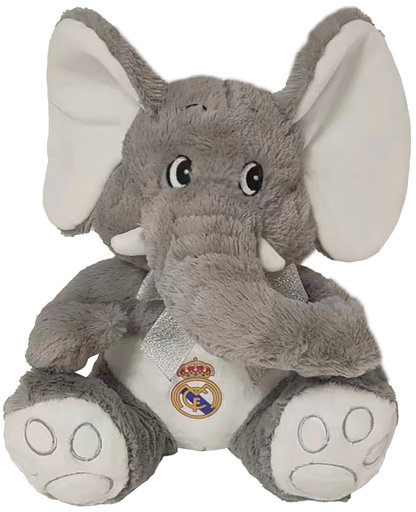 ELEFANTE PELUCHE 25CM REAL MADRID