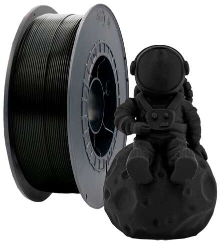 Filamento 3D PLA Diametro 2.85mm Bobina 2.5kg Color Negro