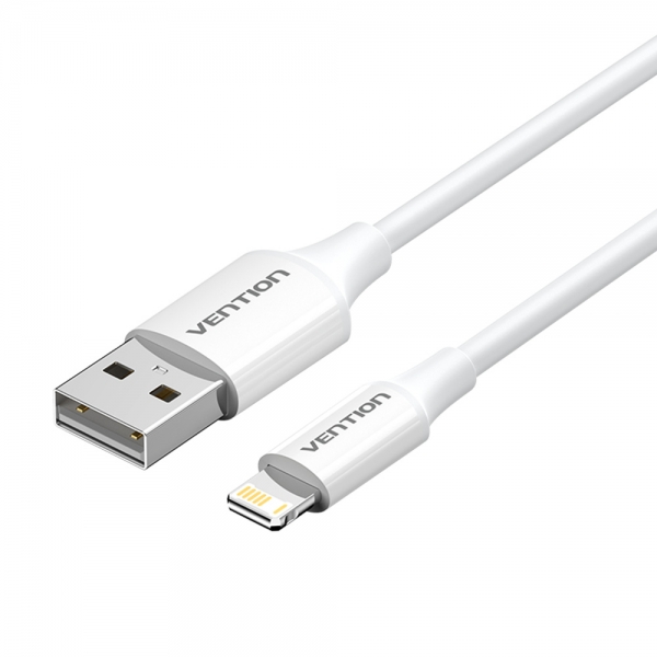 Imagen extra Cable USB Macho a Lightning Macho 3A - 1 metro. Blanco