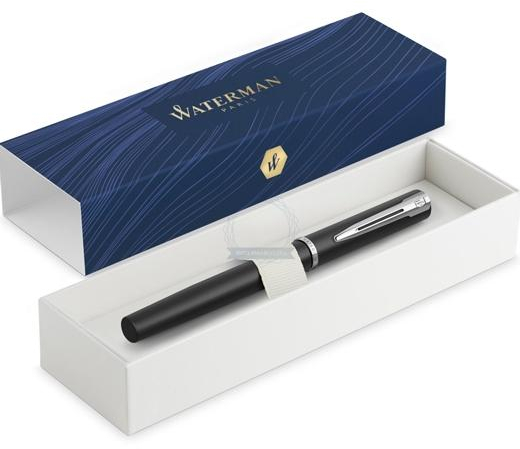 WATERMAN PLUMA ESTILOGRÁFICA ALLURE ESTUCHE DE REGALO LACADO NEGRO