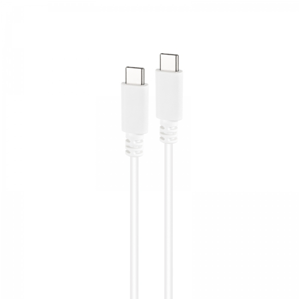 Imagen extra Nanocable Cable USB 2.0 3A - Tipo USB-C Macho-Macho - 1.5 m - Blanco