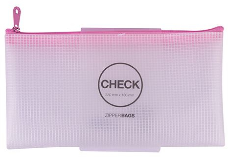 Apli Sobres Porta-Todo Nordik Collection Cierre de Cremallera. Rosa 