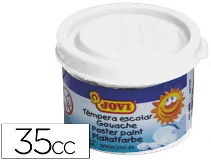 Tempera JOVI blanco 35ml