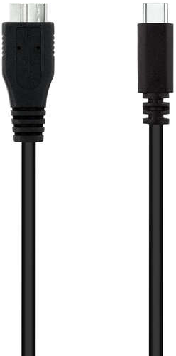 Imagen extra Nanocable Cable USB 3.0 USB-C Macho a MicroUSB-B Macho 1m