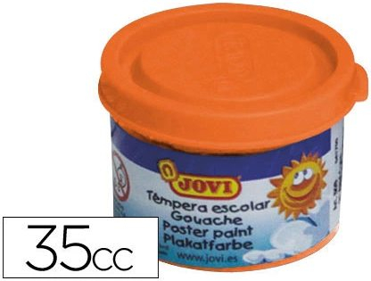 Tempera JOVI naranja 35ml