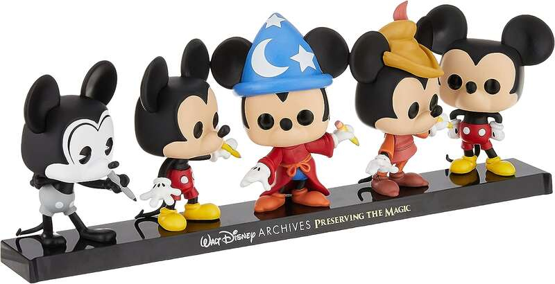 Imagen extra Funko Pop Disney Archivos Pack Premium 5  Figuras Mickey Mouse Classic