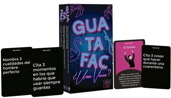 Imagen extra Guatafac ¿Unos Vicios? Juego de Cartas - Tematica Preguntas y Respuestas/Abstracto - De 3 a 12 Jugadores - Edad desde 16 Años - Duracion 15min