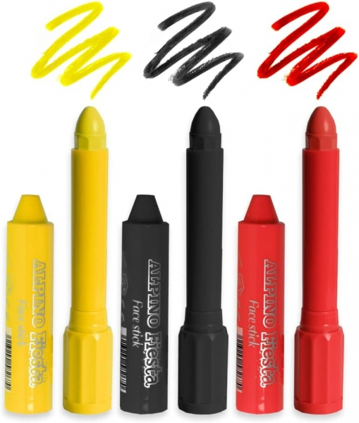 Imagen extra Alpino Fiesta Face Stick Pack con 3 Barritas de Pintura Facial
