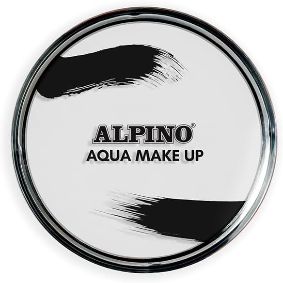 Alpino Aqua Make-up Polvera de Maquillaje Facial Acuarelable Blanco