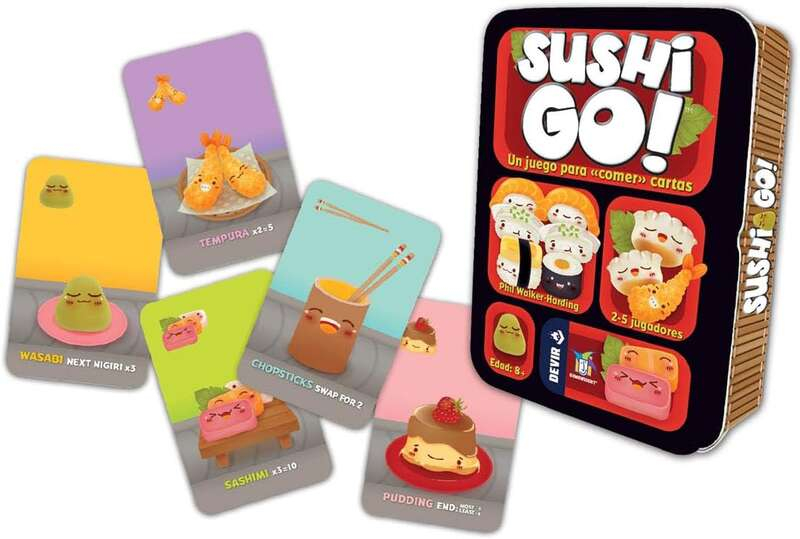 Imagen extra Sushi Go Juego de Cartas - Tematica Gastronomia/Oriental - De 2 a 5 Jugadores - Edad desde 10 Años - Duracion 15min