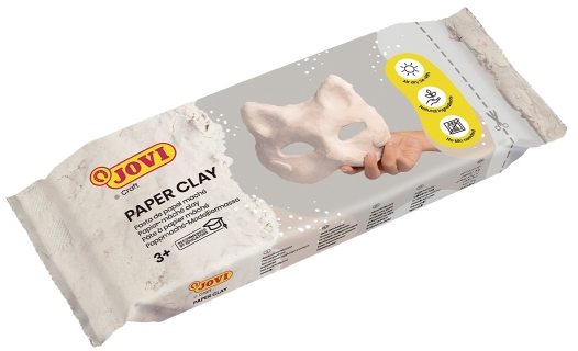 Jovi Pastilla Patmache 170gr Pasta de Papel Mache Color Blanco