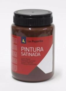 Pintura acrilica L-32 Castaña 35ml La Pajarita Latex satinada