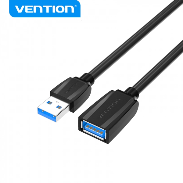Vention Cable de Extension USB3.0 Macho a Hembra - 1m - Negro