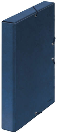 Caja Carpeta de Proyectos de 3cm de lomo. Azul