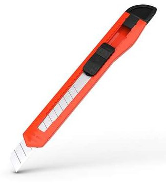 Cuter Plastico Standard 9mm ECONOMICO. Cutter cortador