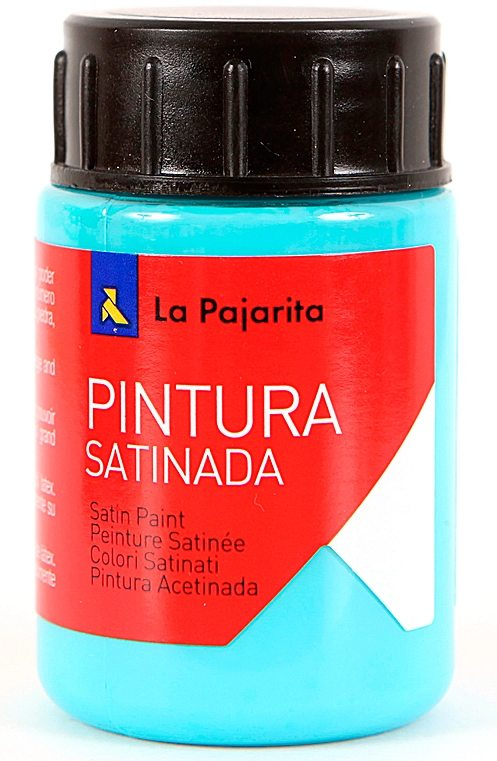 Imagen extra Pintura acrilica L-14 Azul pastel 35ml La Pajarita Latex satinada