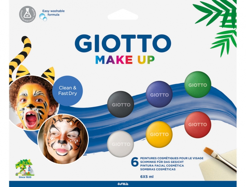 Giotto Make Up Classic Pack con 6 Maquillajes Faciales