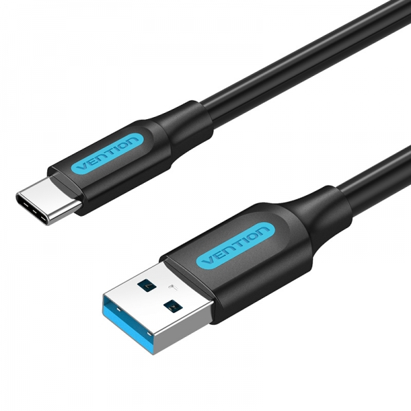 Imagen extra Vention Cable USB-A 3.0 Macho a USB-C Macho - 3A - 60W - 5Gbps - 2m - Negro