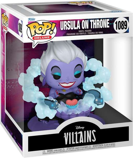 Imagen extra Funko Pop Deluxe Disney Villanos Ursula en el Trono