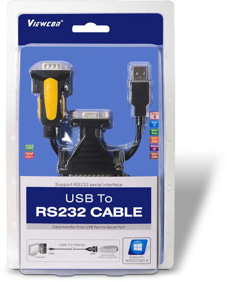 Imagen extra Aisens Conversor USB a Serie - USB-A Macho a RS232 DB9/M DB25/M - 1.8m - Negro