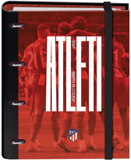 Dohe Atletico de Madrid Atleti Carpeta de 4 Anillas A4 incluído Recambio 100 Hojas
