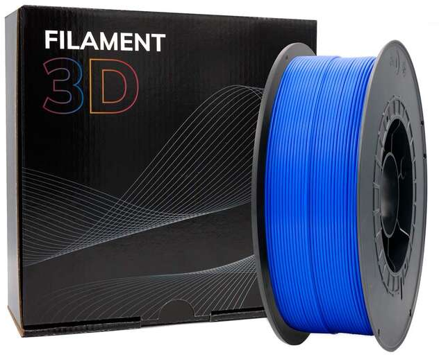 Imagen extra Filamento 3D PETG Diametro 1.75mm Bobina 1kg Color Azul