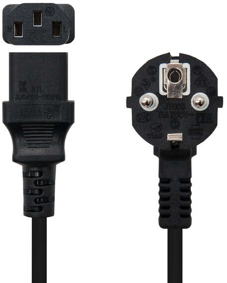Imagen extra Cable Alimentación PC, C13 Hembra a Schuko de 5 metros