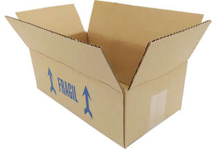 Cajas de Embalaje y envios 31x17x11 cm (Canal 5mm)