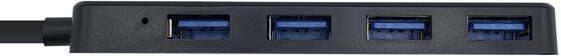 Imagen extra Aisens HUB USB 3.0 - USB-A Macho a 4xUSB-A Hembra - 30cm - Negro