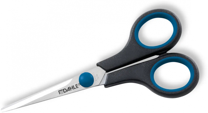 Dahle 54405 Office Comfort-Grip Tijeras de Acero Templado 14cm